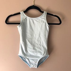 Body Wrappers Dance Leotard Light Blue